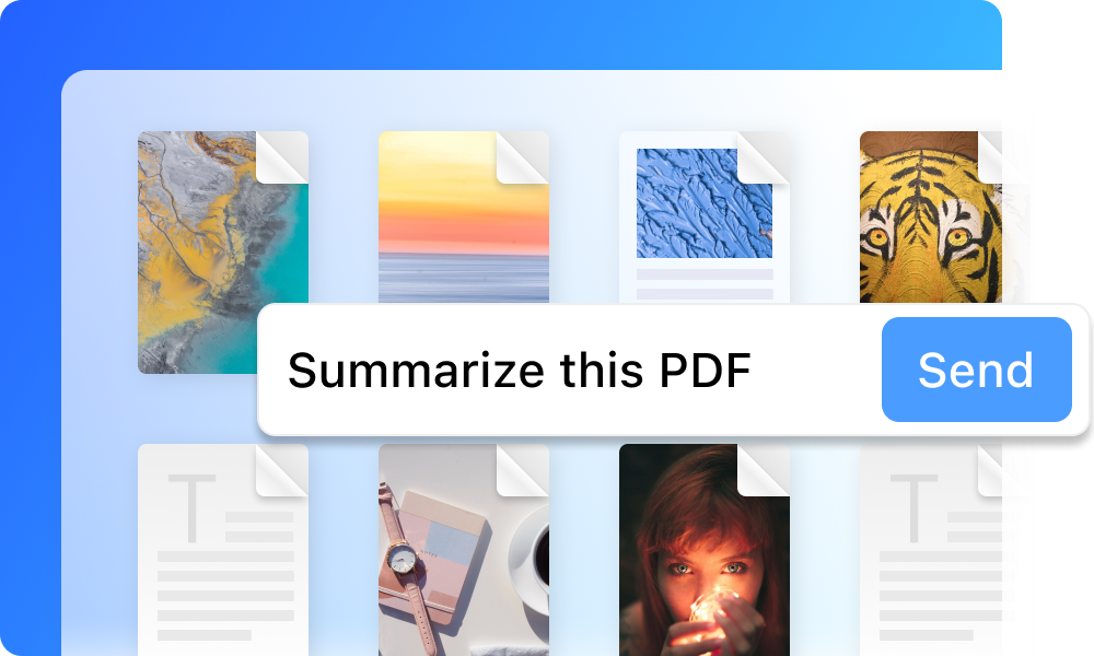 Summarize and ask questions from PDF documents with AI
